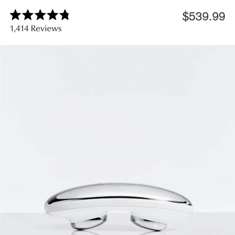 ZIIP Silver Facial Device